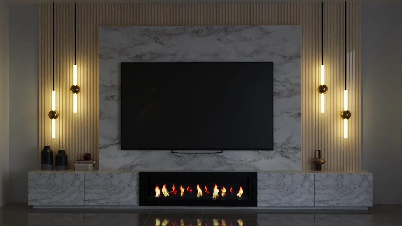 Çağ Decor TV ünitesi tasarımı
